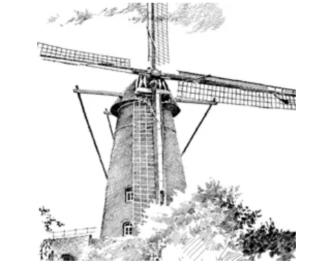 ביקור בטחנת רוח הויקטור molen.actiefsomeren-holland